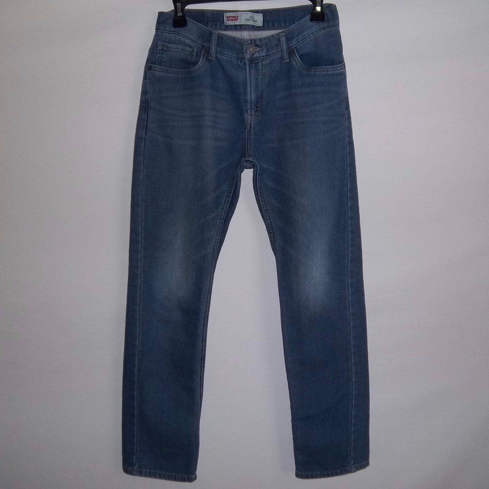 Levis 511 Knit Medium Blue Wash Denim SZ 18 REG